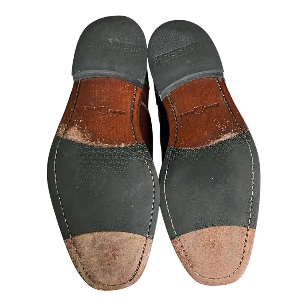 Vintage Florsheim Men’s Shoes. Oxblood Color Sz: 10.5